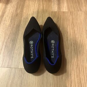 Rothy’s The Point Flats in Black